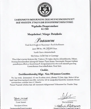 Certyfikat z dietetyki klinicznej